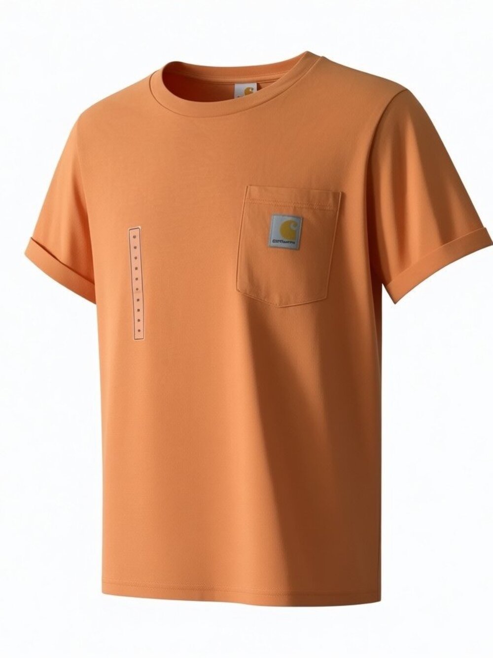 Carhartt Boys Orange Pocket T-Shirt - Medium 10/12 NWT